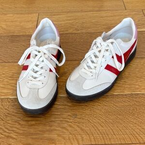 Gola White and Red Women's Sneakers